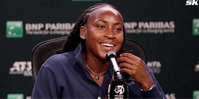 "This is cool" - Coco Gauff shows off her grandmother's adorable collection of World No. 2's magazine covers