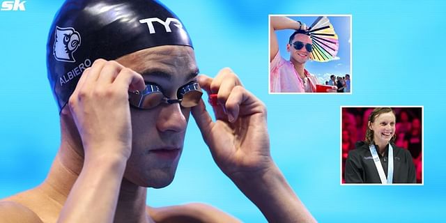 Nick Albiero on representing LGBTQ+ community at Paris Olympics, Katie Ledecky friendship &amp; more (Source: Getty)