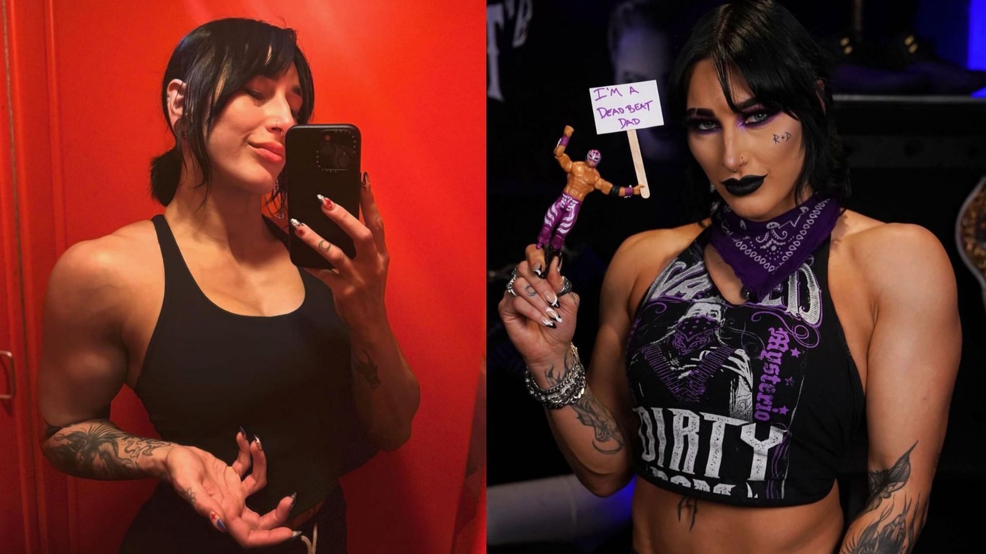 Ripley has been out of action for months, [Photos: Rhea Ripley on Instagram]