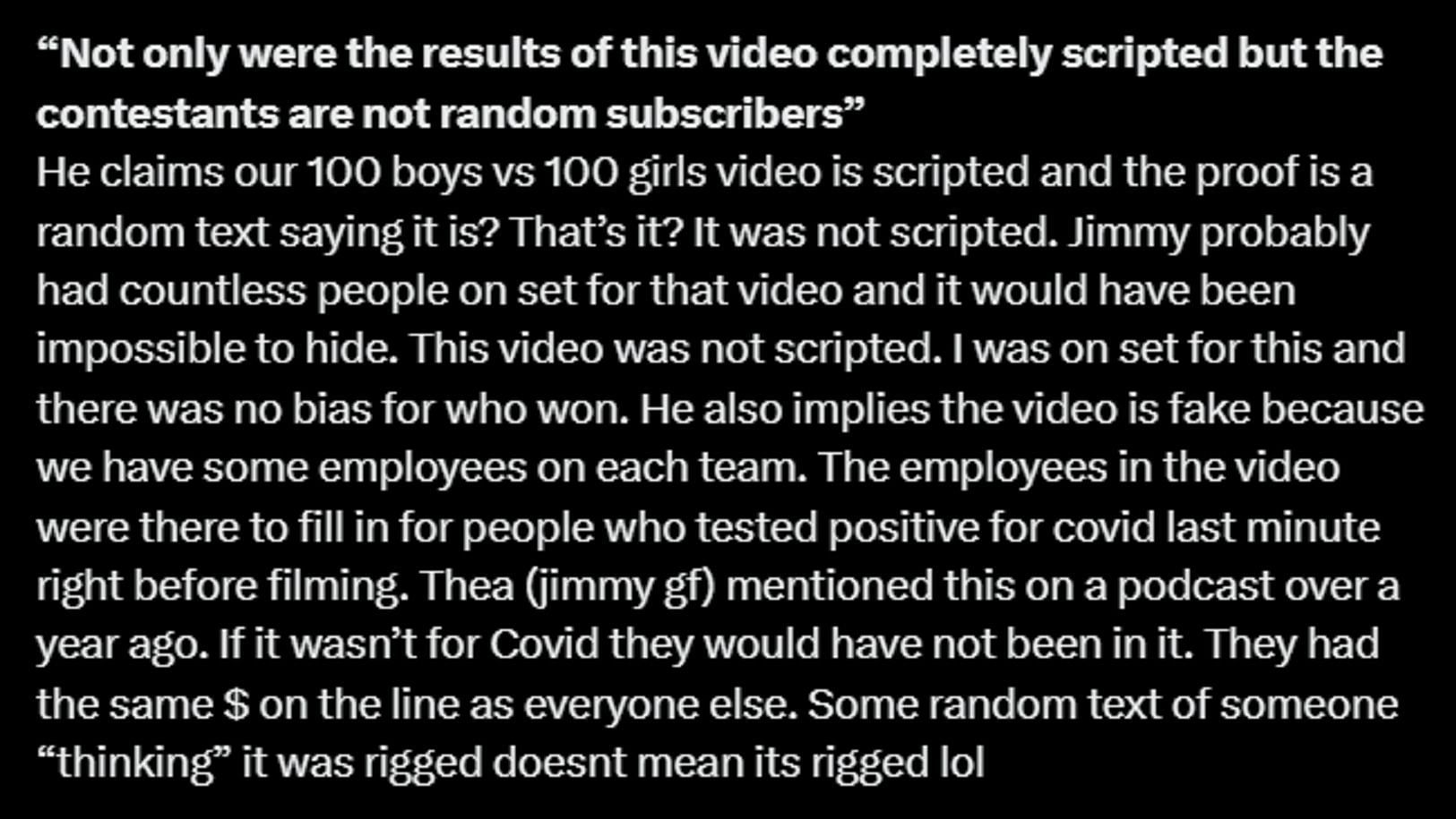 Chucky explains the allegations involving the 100 Boys vs Girls video (Image via X)