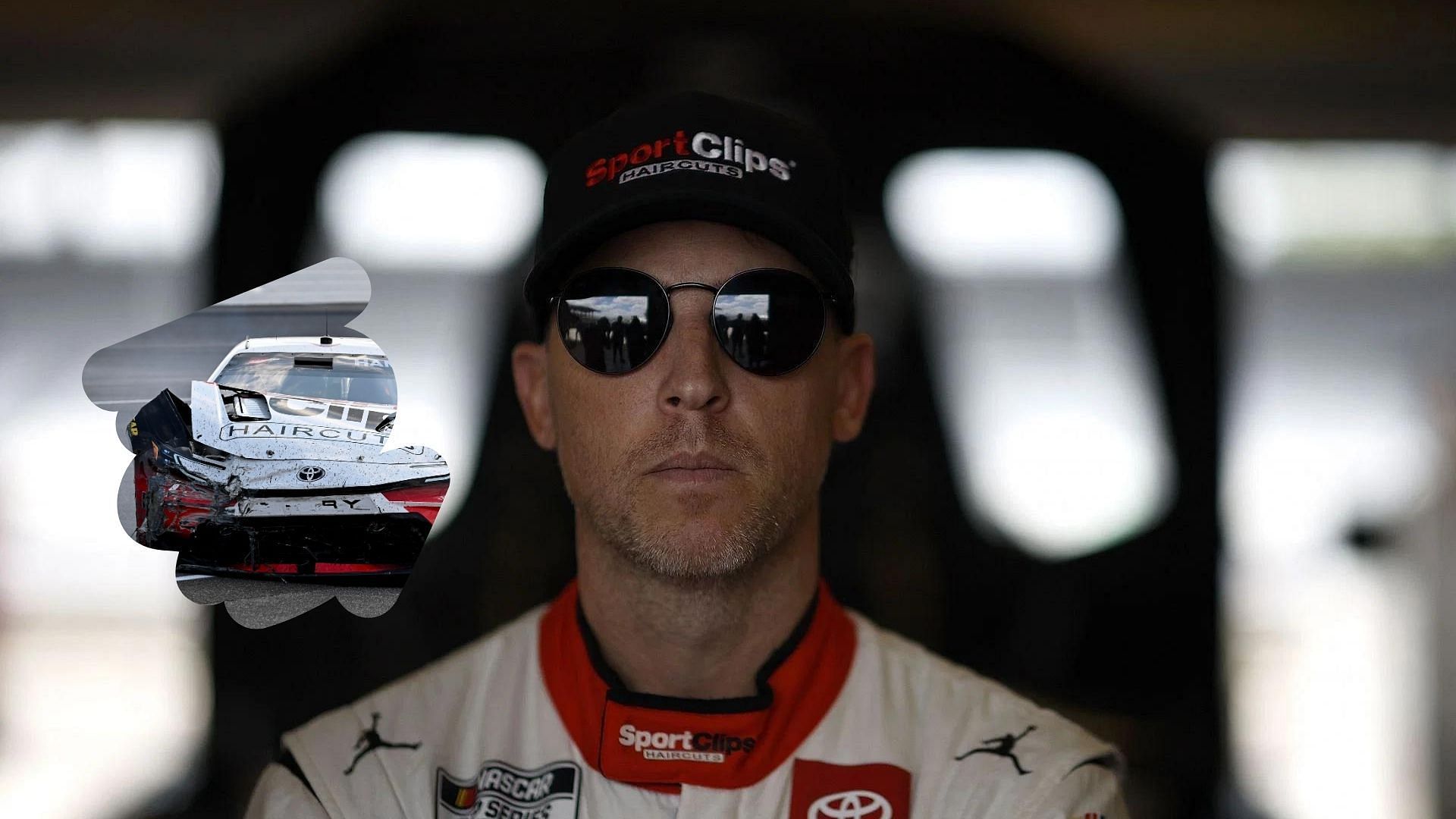 Denny Hamlin blames lack of overtaking for his exit from the Brickyard 400 (Image: (Hamlin-Getty) (#11 Toyota- Imagn)