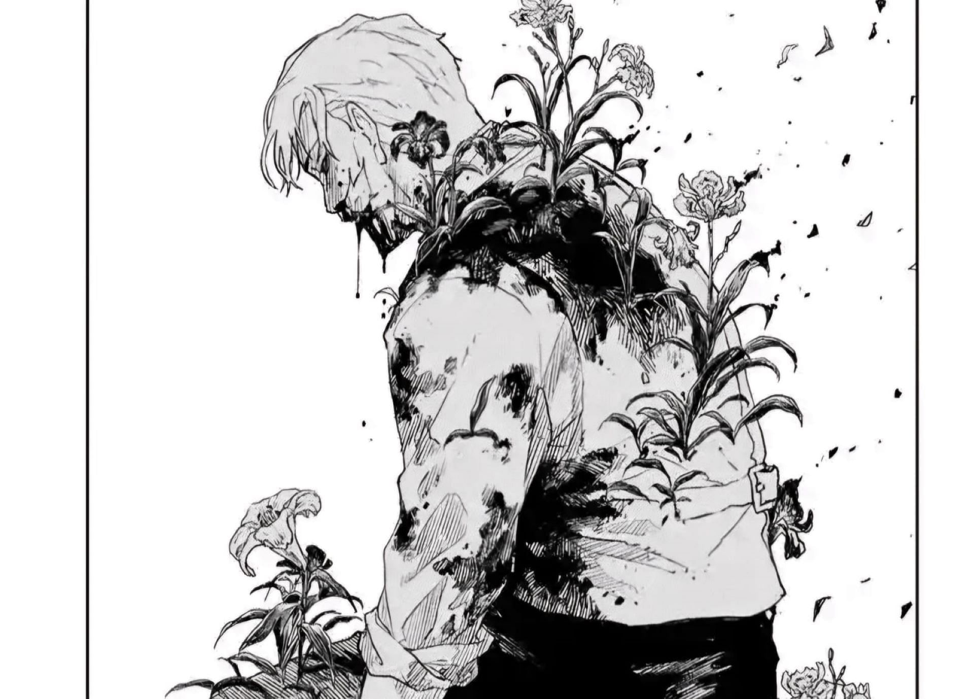 Kyora Sazanami dies in the manga (Image via Takeru Hokazono/Shueisha)