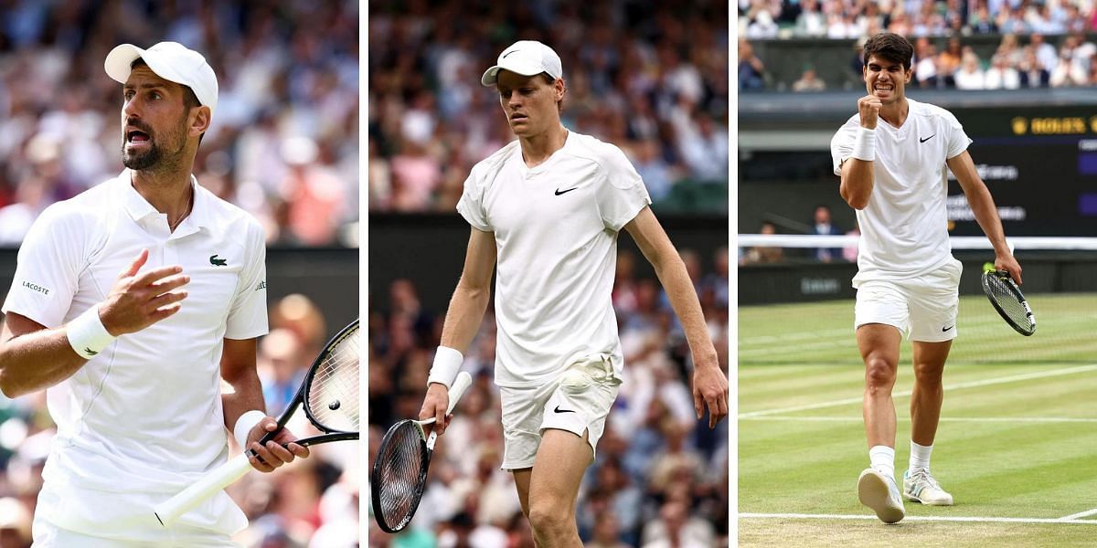 ATP Rankings scenarios at Wimbledon featuring Jannik Sinner, Novak🌵