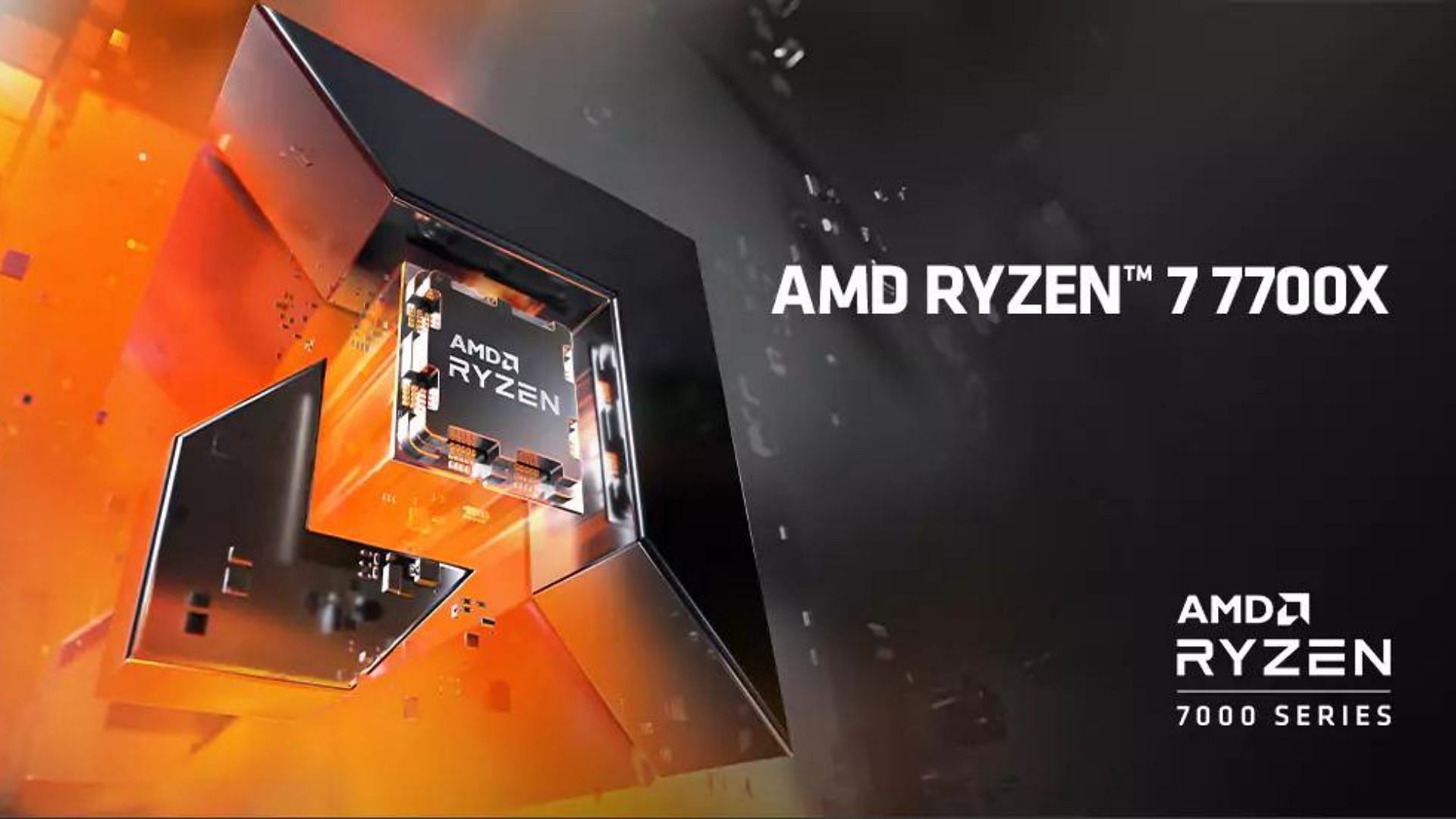 The Ryzen 7 7700X offers greater value for money (Image via AMD)