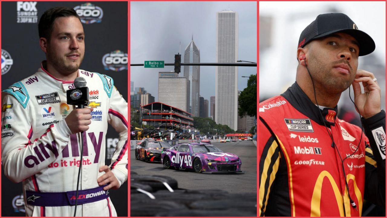 #48 Alex Bowman shared his take on the Bowman-Wallace post-race incident in Chicago. (Image source - Getty(