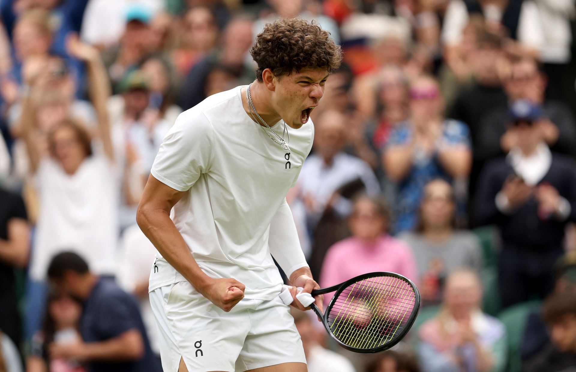 Ben Shelton at Wimbledon 2024 (Photo: Getty)