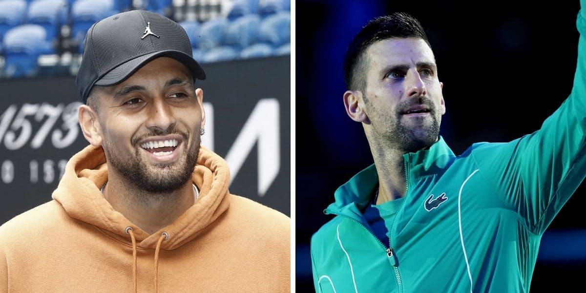 Nick Kyrgios talks about Novak Djokovic