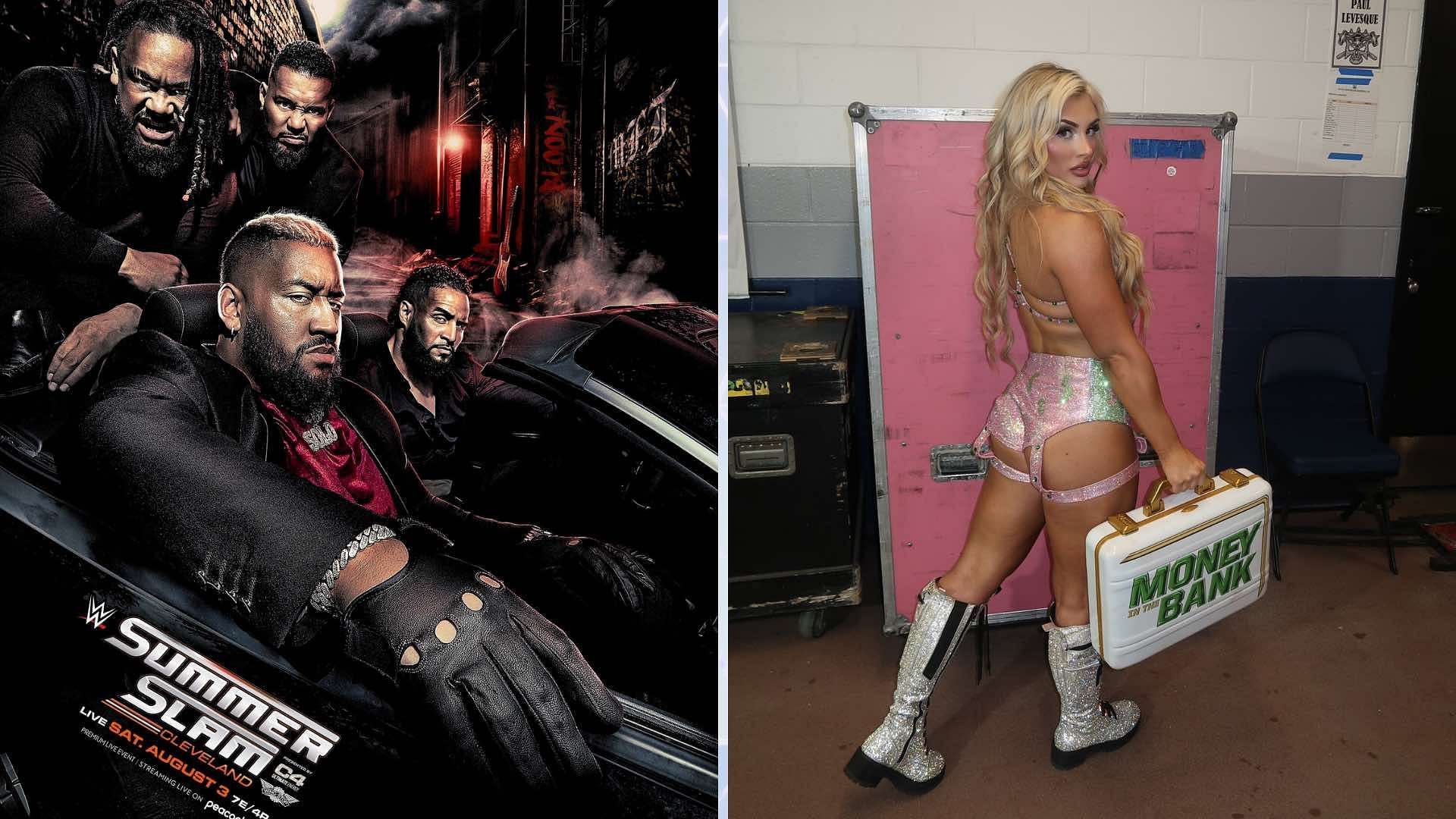 Some WWE stars could have a big night at SummerSlam [Credit: Triple H on X, Tiffany Stratton on X]