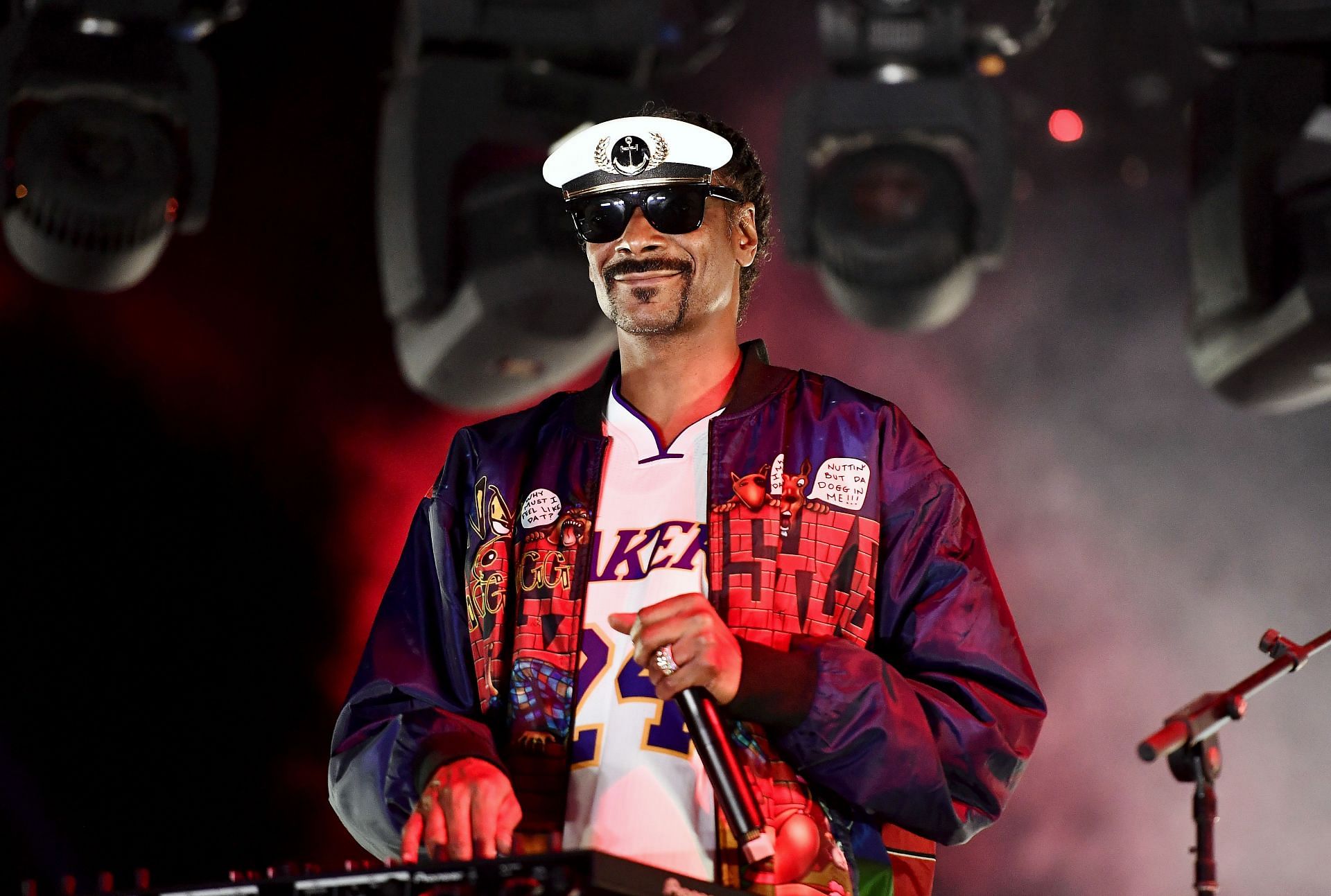 Concerts In Your Car&#039;s DJ Snoopadelic&#039;s Drive-In Concert - Source: Getty. (Photo by Frazer Harrison/Getty Images)