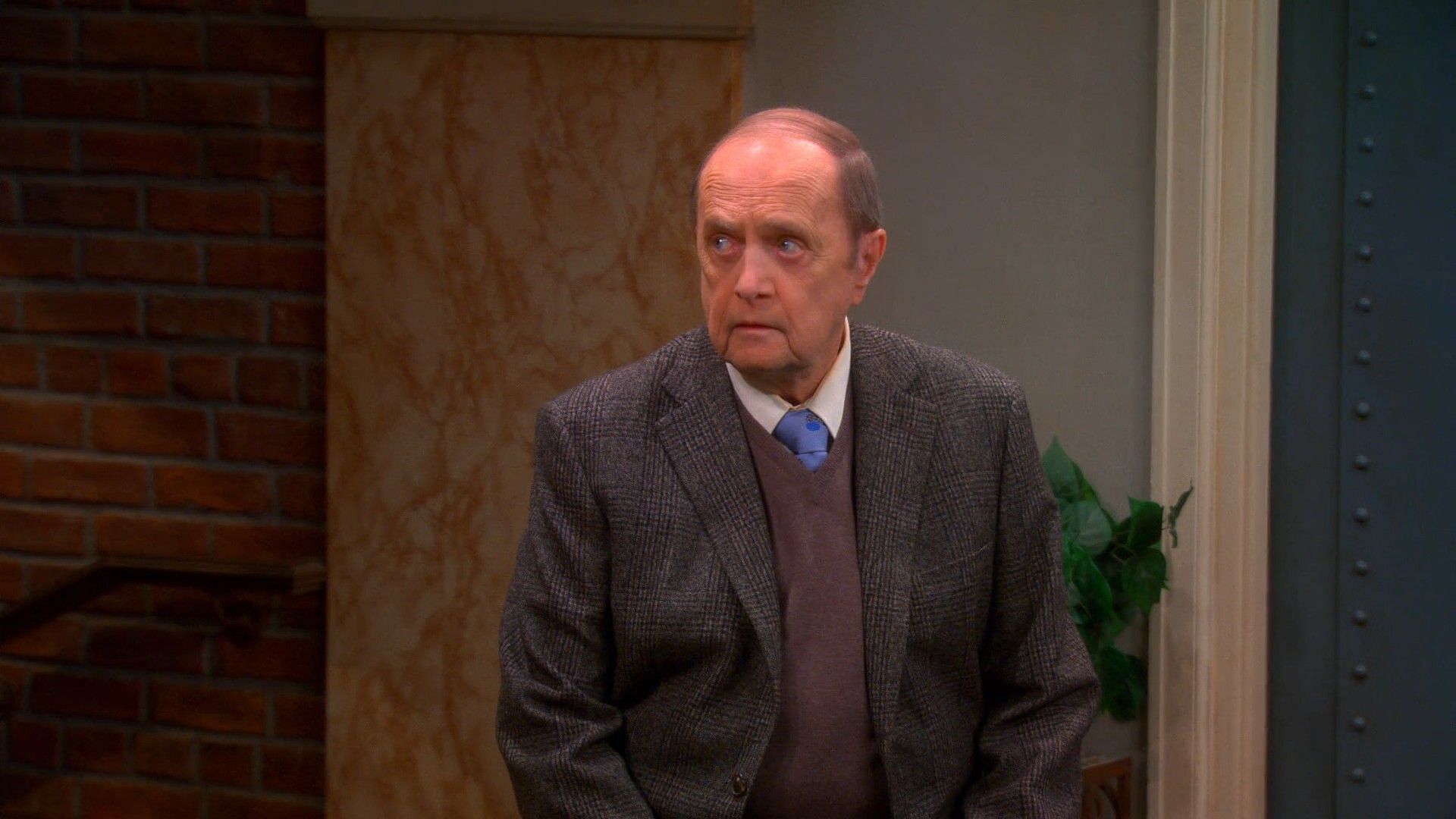 Bob Newhart in a still from The Big Bang Theory (via Netflix)