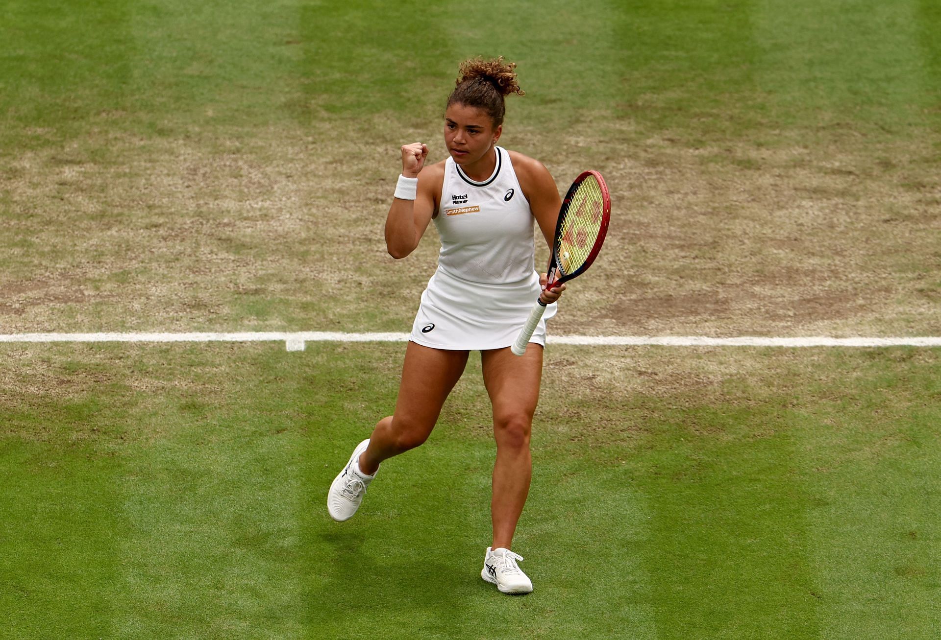 Jasmine Paolini will be in action on Centre Court during the evening session. (Source: GETTY)