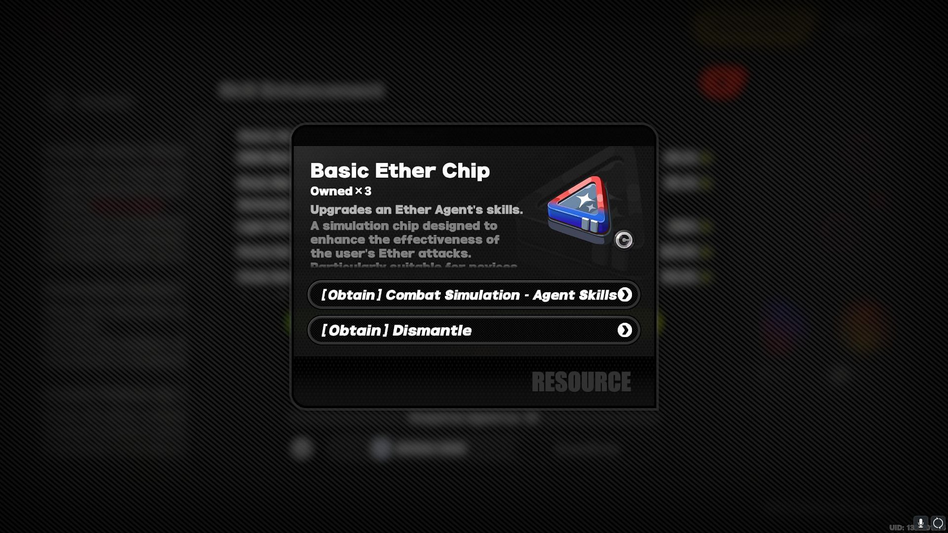 Basic Ether Chips (Image via HoYoverse)