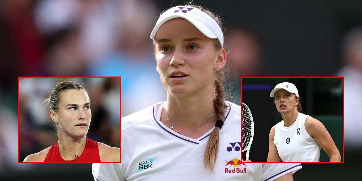 Aryna Sabalenka (L) Elena Rybakina (M) Iga Swiatek (R). (Source: GETTY)