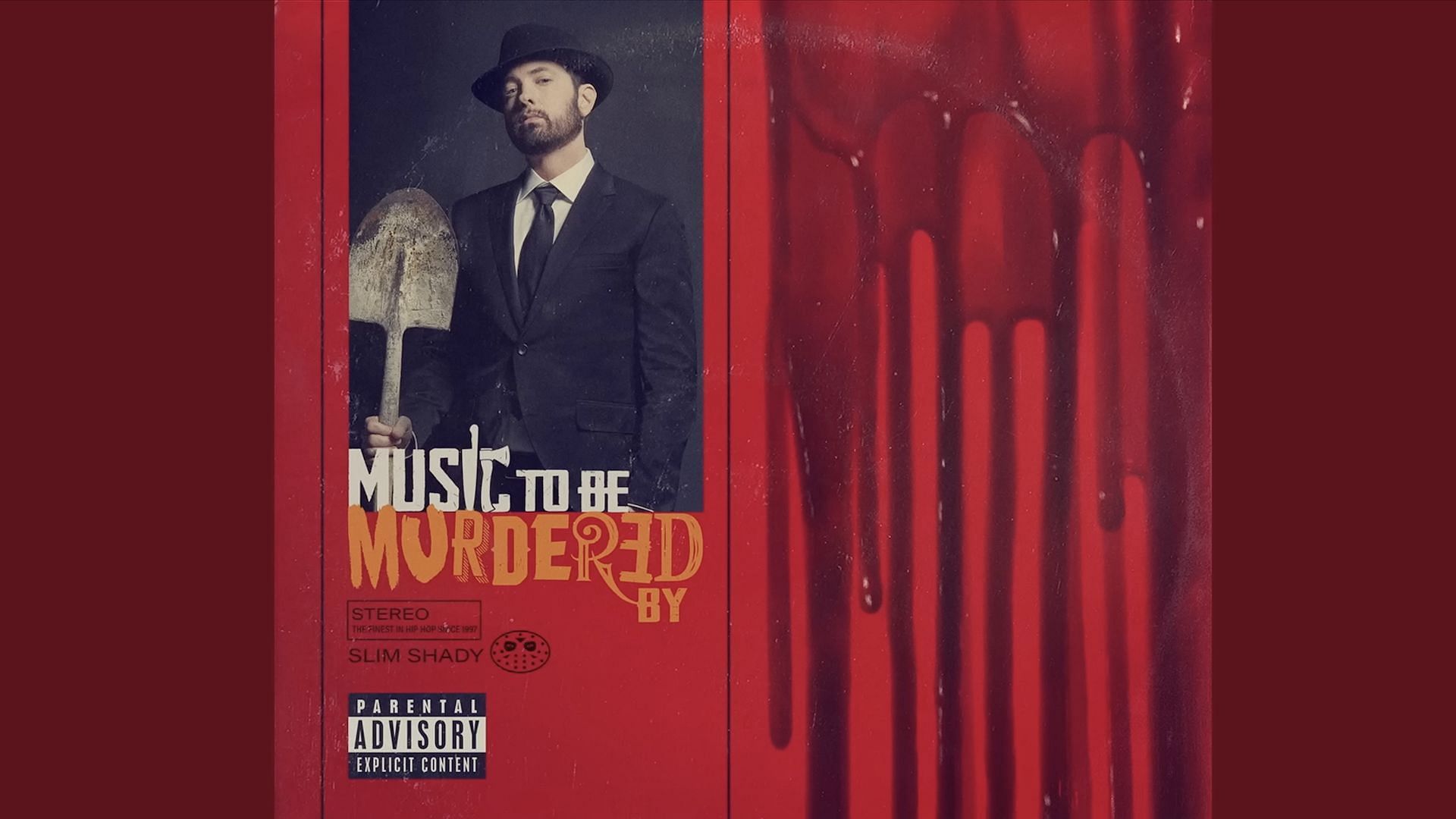 The official album cover for Marshall Mather&#039;s 11th studio album &#039;Music To Be Murdered By&#039; (Image via YouTube/@eminem)