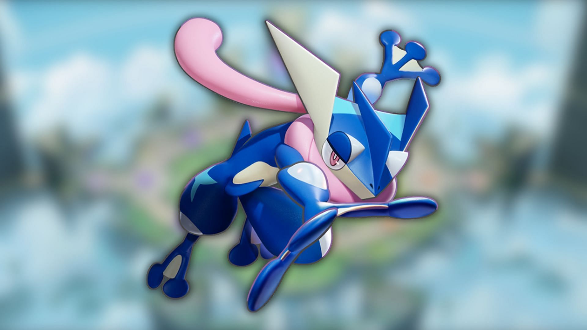 Greninja as seen in the game (Image via The Pokemon Company)