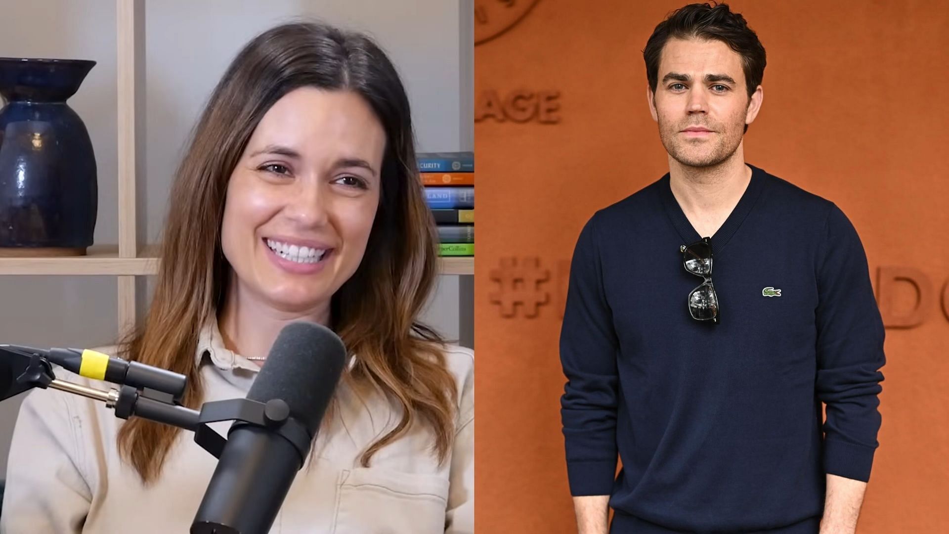 Torrey DeVitto did no want to work with Paul Wesley after their divorce (Image via YouTube/Broad Ideas with Rachel Bilson &amp; Olivia Allen, Instagram/@paulwesley)