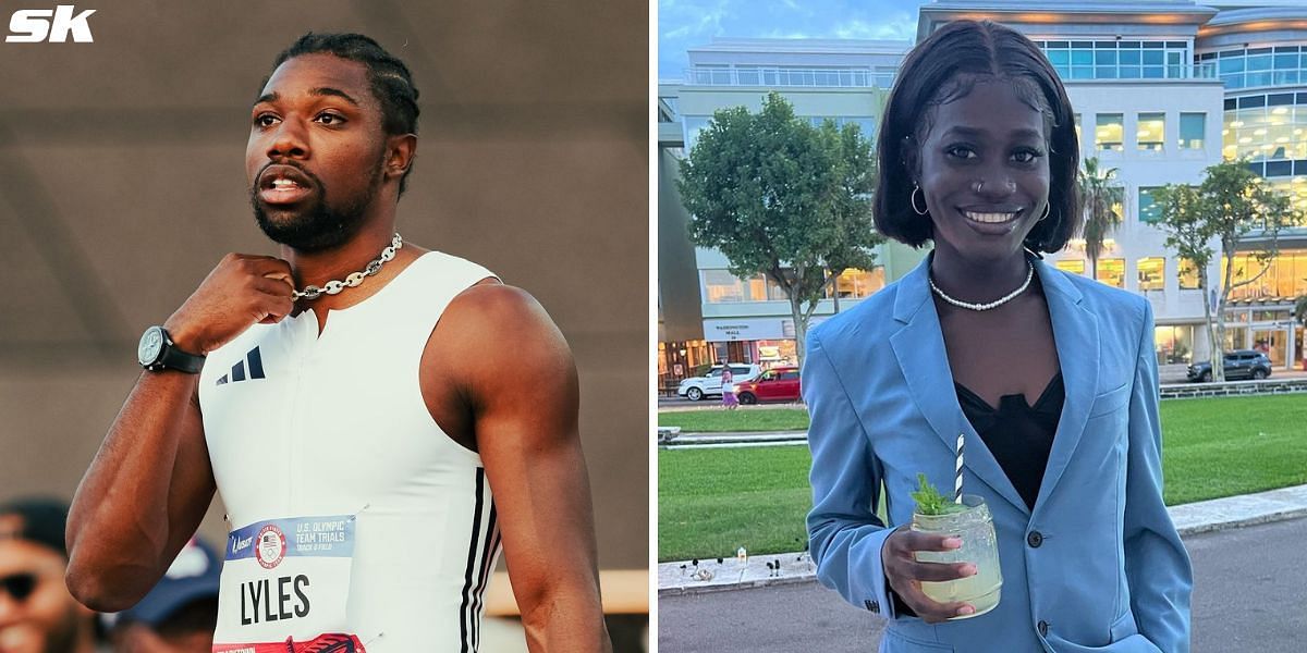 Noah Lyles and Junelle Bromfield have been dating for almost two years now.