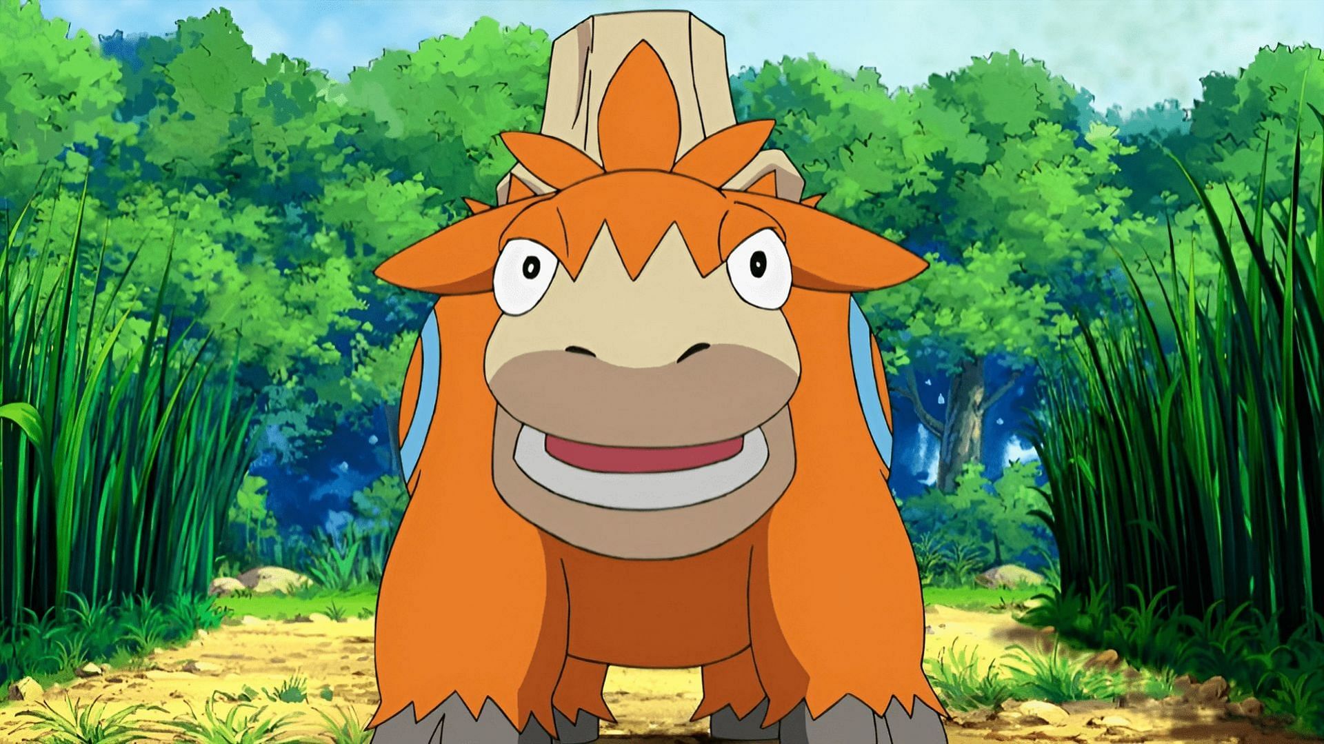 Camerupt in the anime (Image via The Pokemon Company)