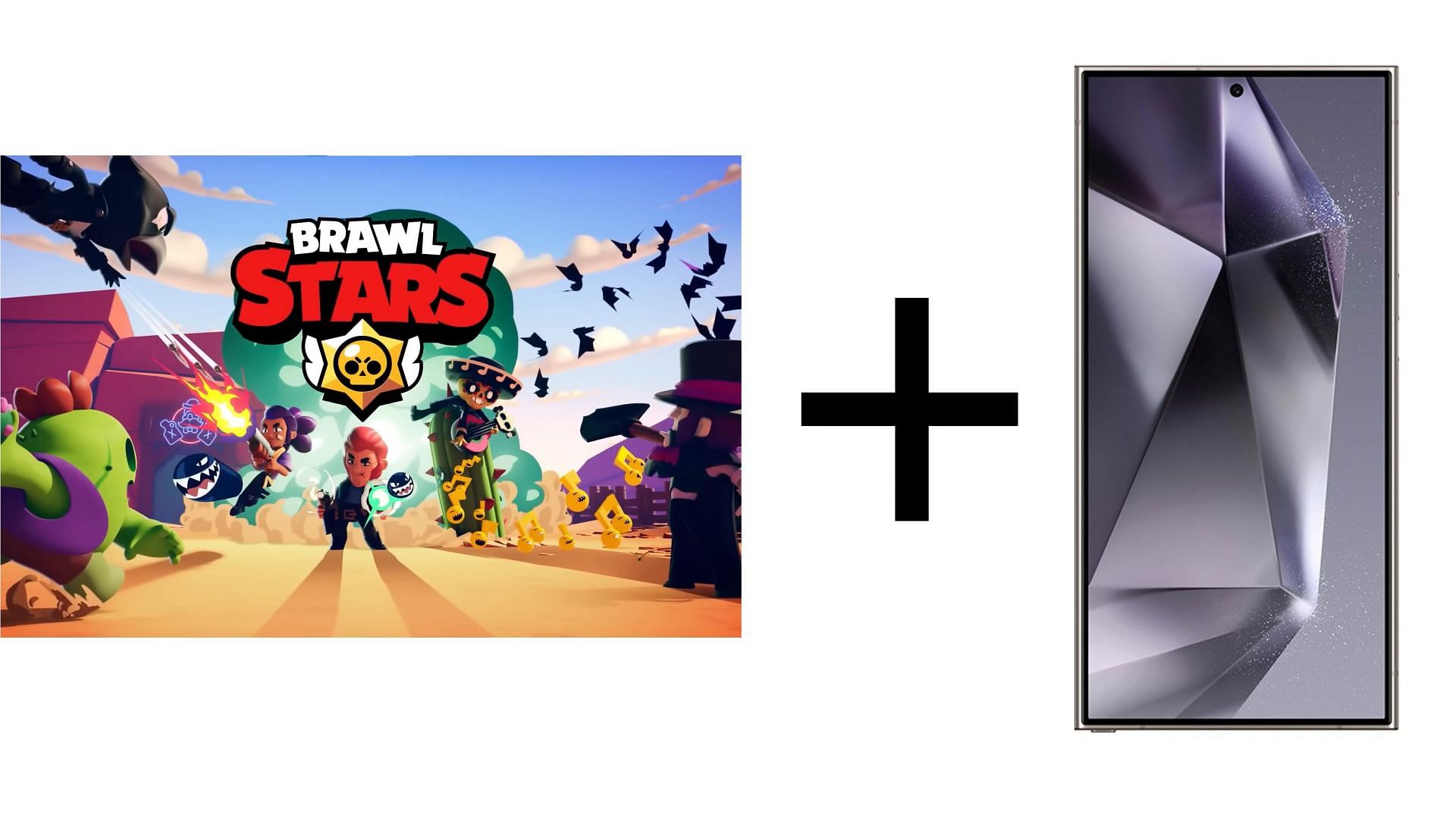 Picture of Brawl Stars and Samsung Galaxy S24 Ultra