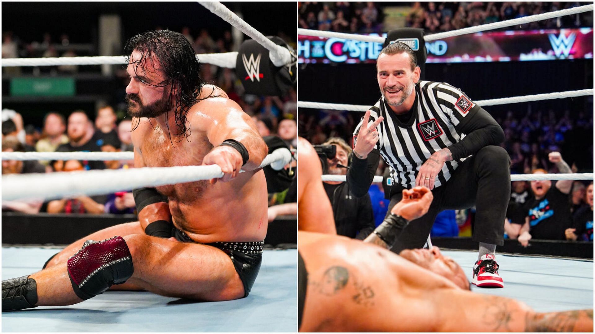 Drew McIntyre (left), and CM Punk (right) [Images via WWE.com]