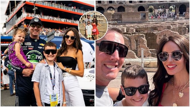 In Pictures: Kyle Busch’s family explores Rome’s rich history in Italy during NASCAR break