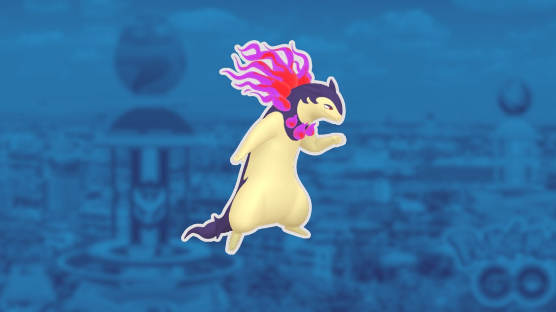 Typhlosion in Pokemon GO (Image via TPC)