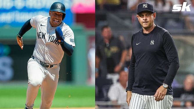 "Loser manager who doesn't hold anyone accountable" - MLB commentator criticizes Yankees’ Aaron Boone after Trent Grisham's lack of defensive effort