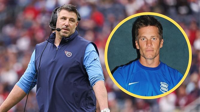 Ex-Titans HC Mike Vrabel gets his jokes off at Tom Brady after missing 7x Super Bowl champ’s Netflix roast