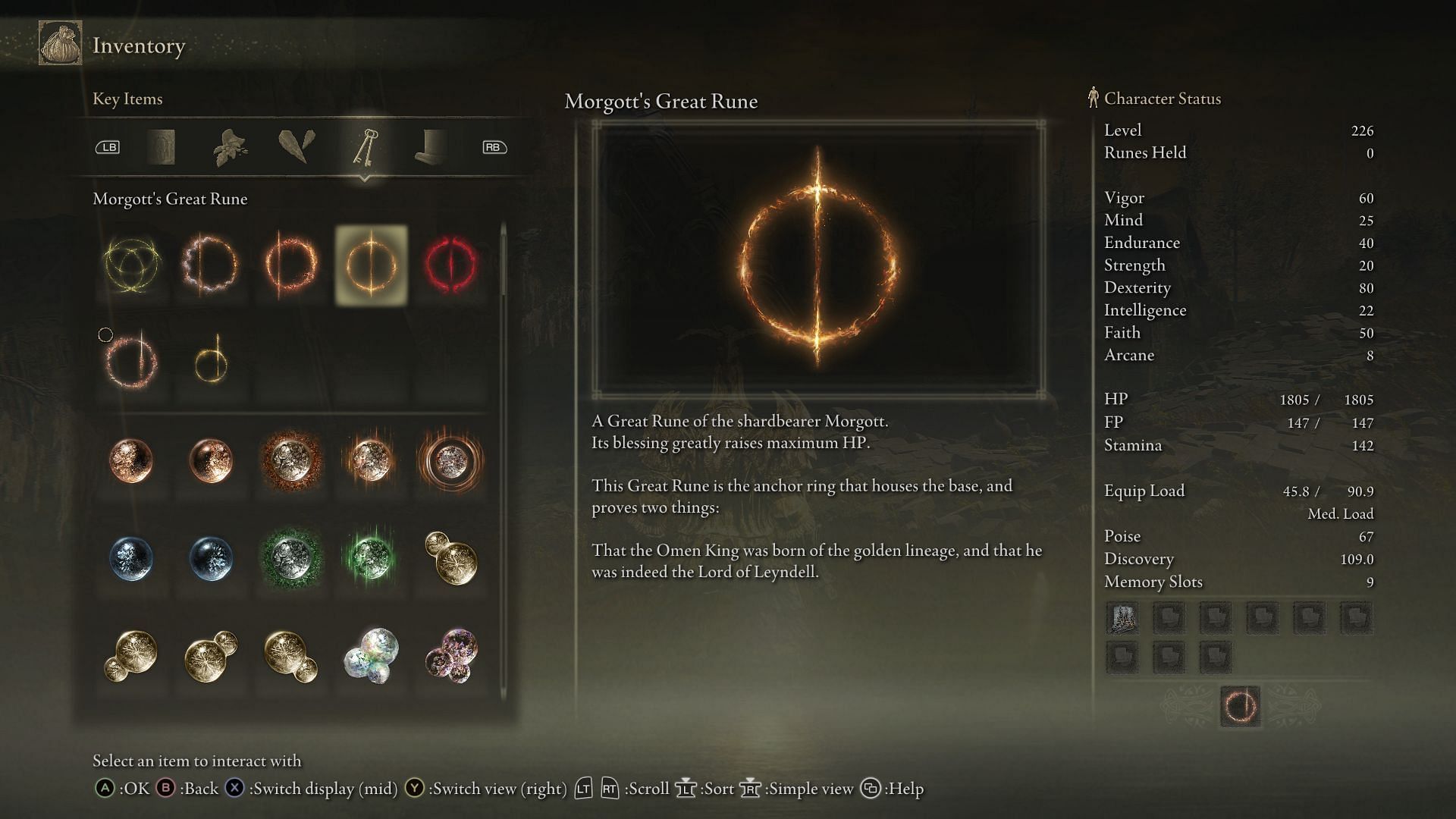 Best Great Runes to use in Elden Ring Shadow of the Erdtree