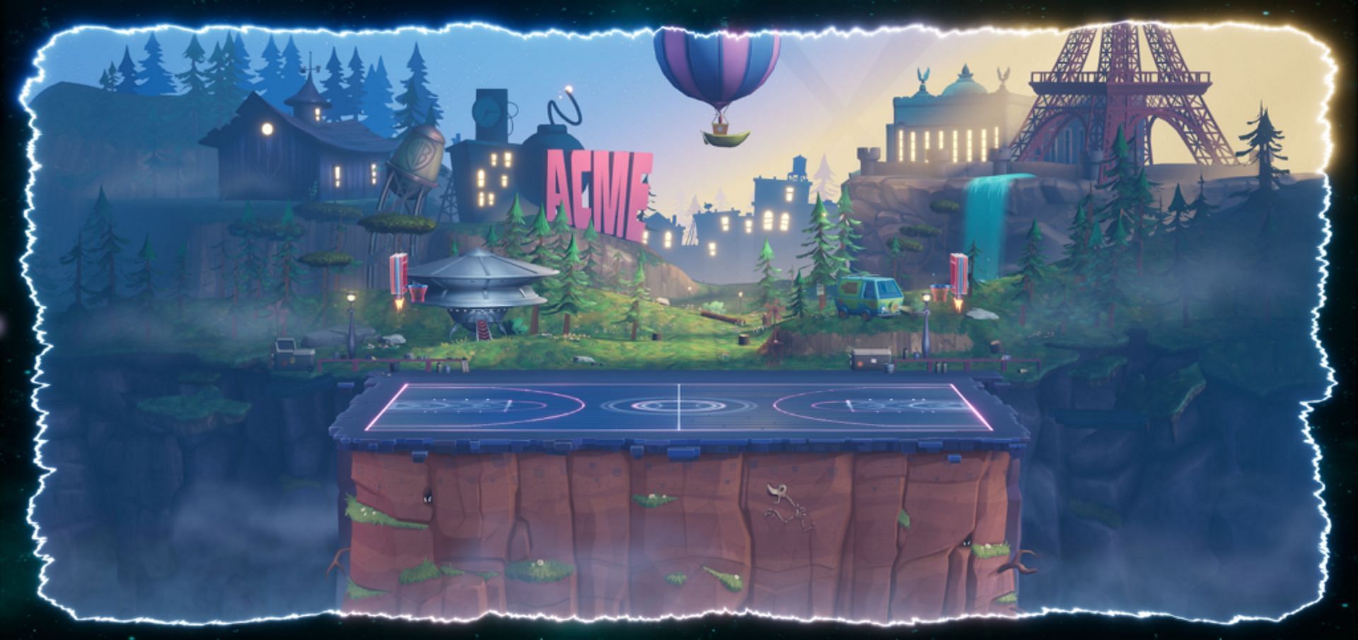 The Court 2 in MultiVersus (Image via Player First Games)