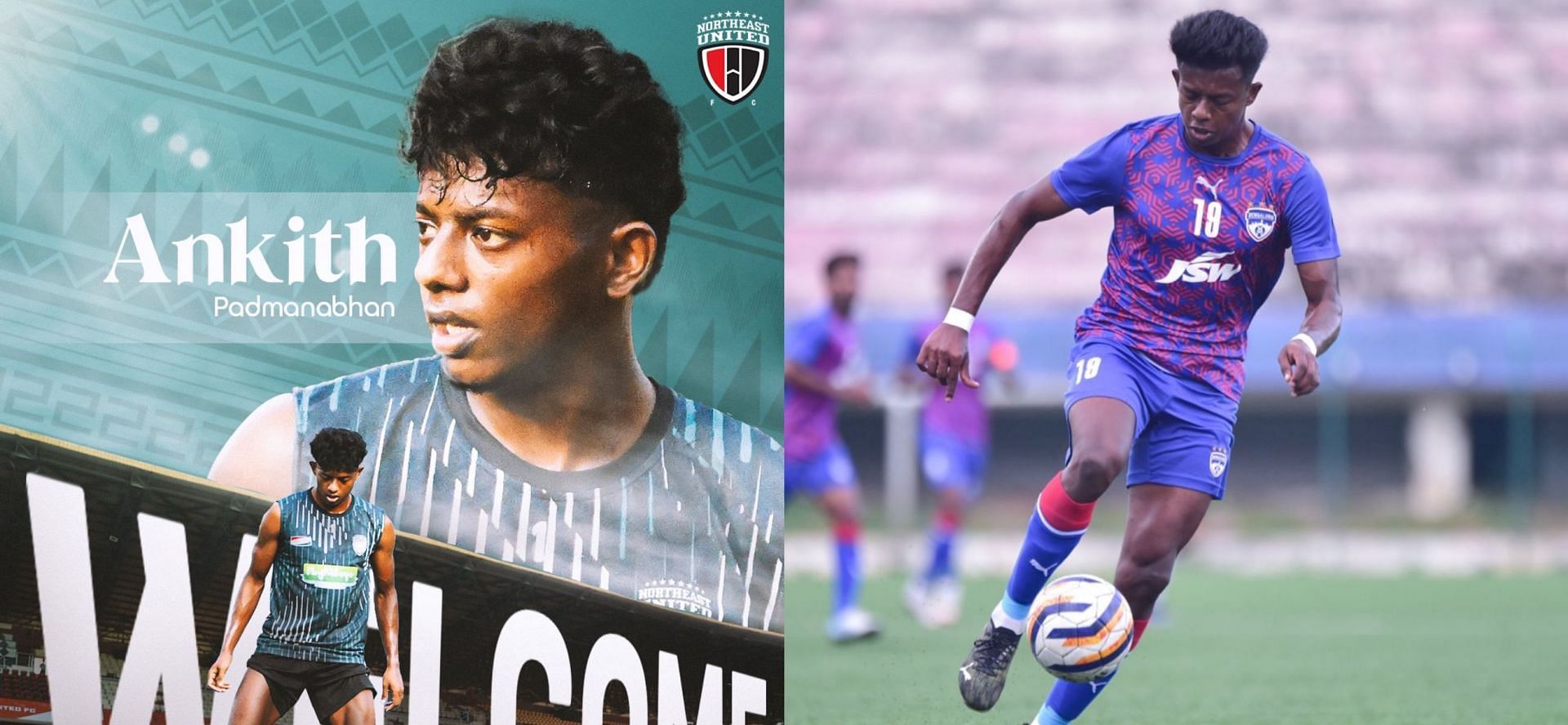 NorthEast United FC have officially announced the signing of Indian forward Ankith Padmanabhan on Tuesday, July 24. 