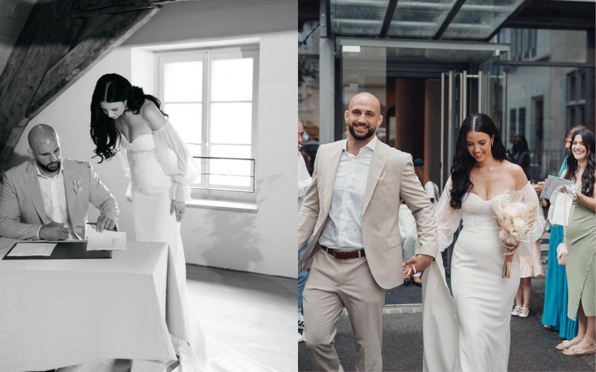 More photos from Volkan and Bruna Oezdemir's wedding. [Image courtesy: @brunaoezdemir on Instagram]