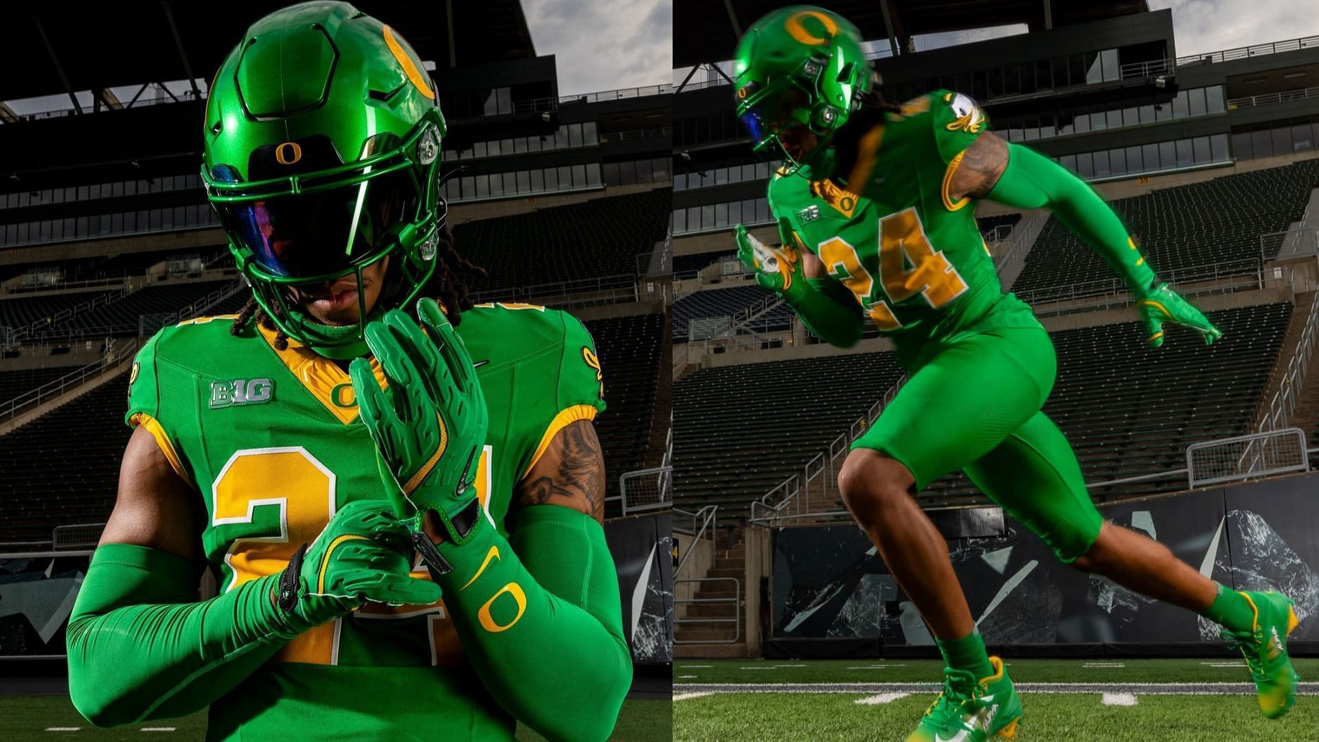 Oregon Ducks football 2024 uniform 