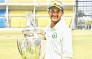 Yash Thakur aftr winning the Ranji Trophy 2018-19 for Vidarbha (Image Credits: Yash Thakur's Instagram)