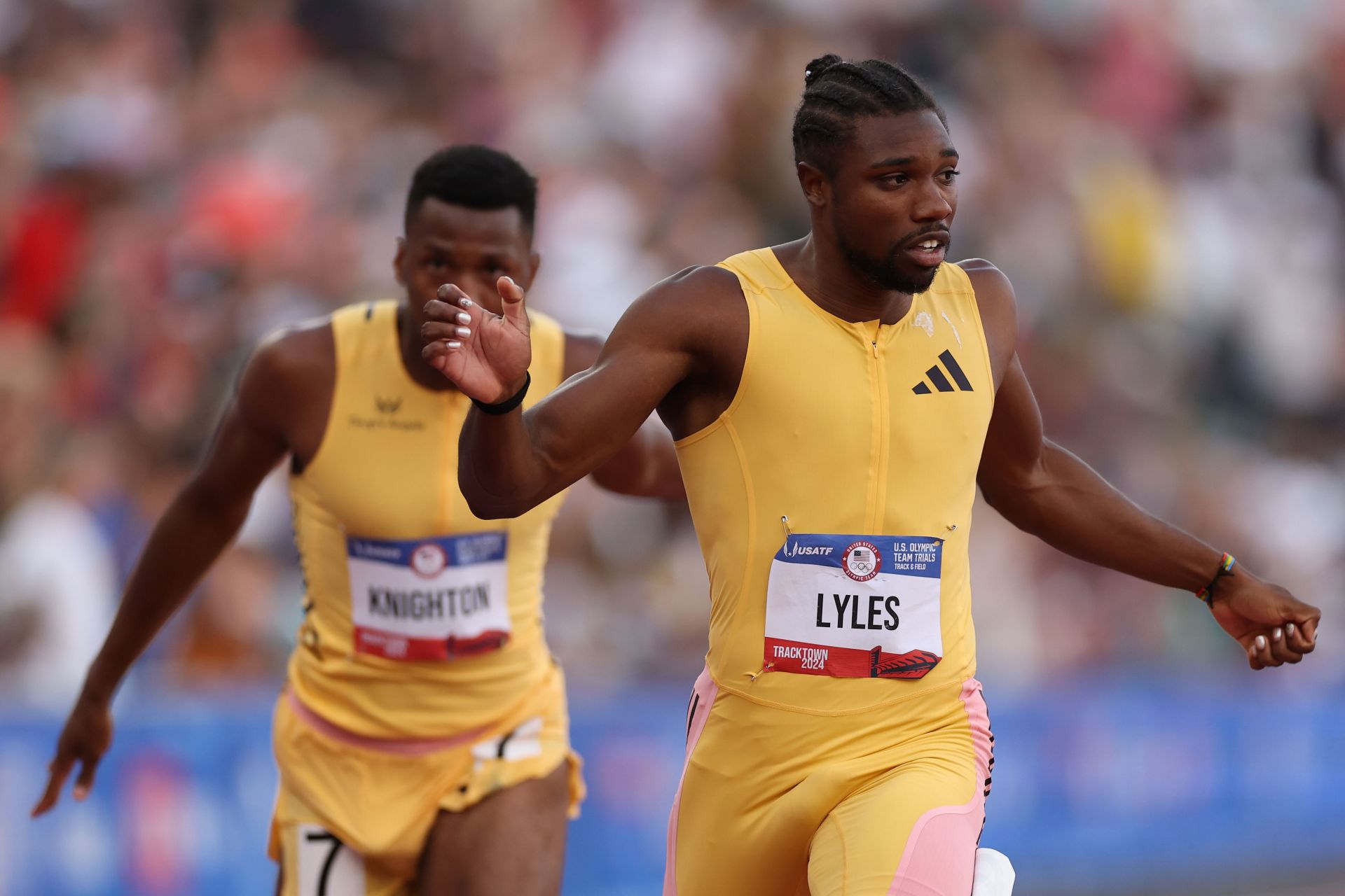 Noah Lyles wins 200m title at US Olympic Trials (Source: Getty)