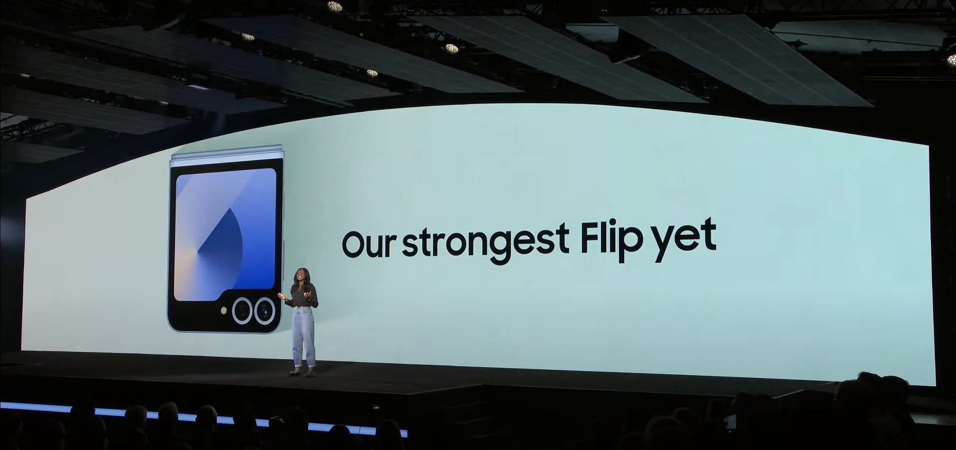 The Flip6 is claimed to be the most durable yet (Image via Samsung)