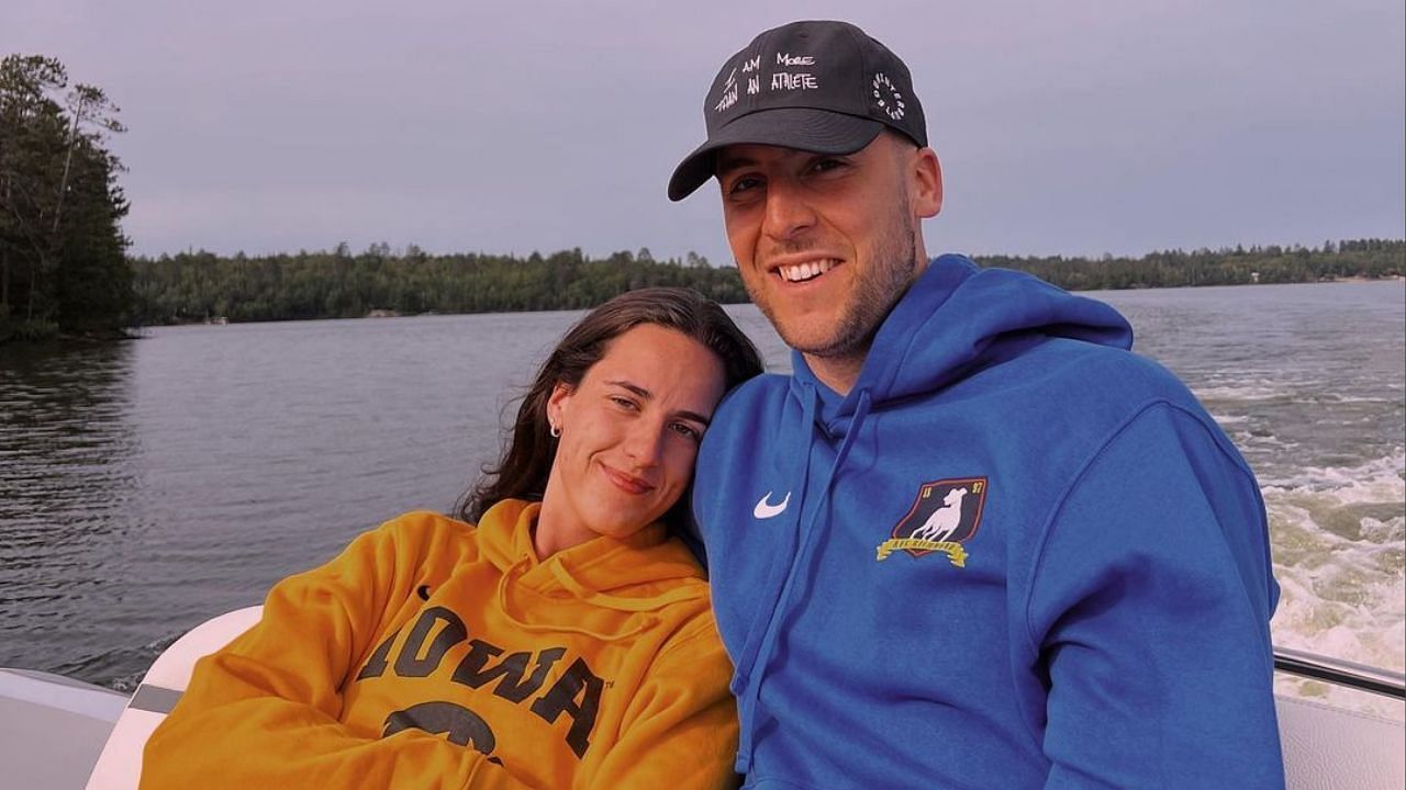 Caitlin Clark looks carefree in grey hoodie with boyfriend in Texas after&nbsp;Mexico&nbsp;getaway