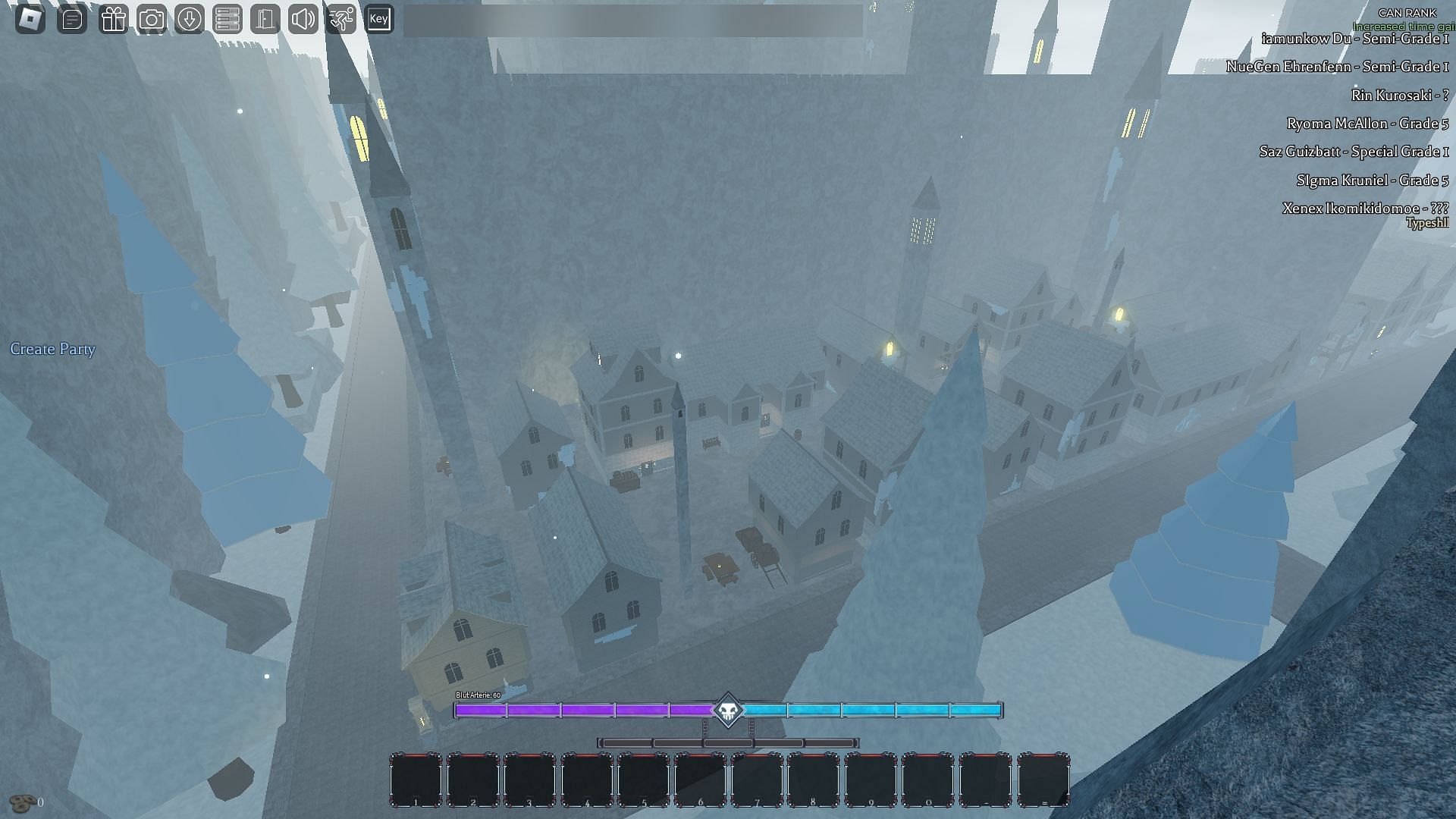 Wandenreich, an important location for Quincies (Image via Roblox)