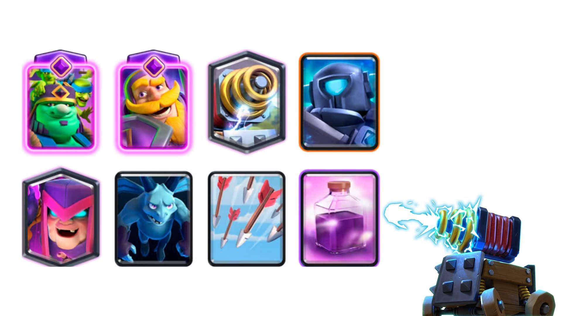 Sparky MW Rage in Clash Royale (Image via Supercell)