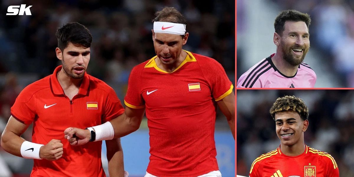 Fans were thoroughly impressed by Rafael Nadal and Carlos Alcaraz