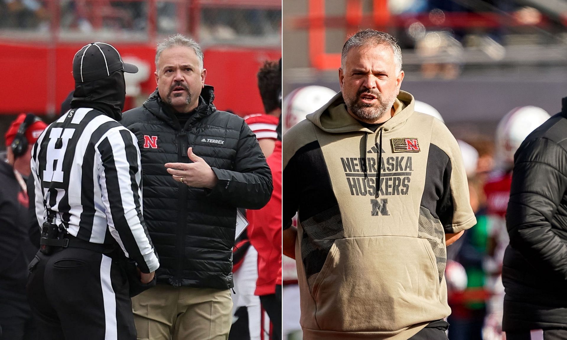 Nebraska head coach Matt Rhule