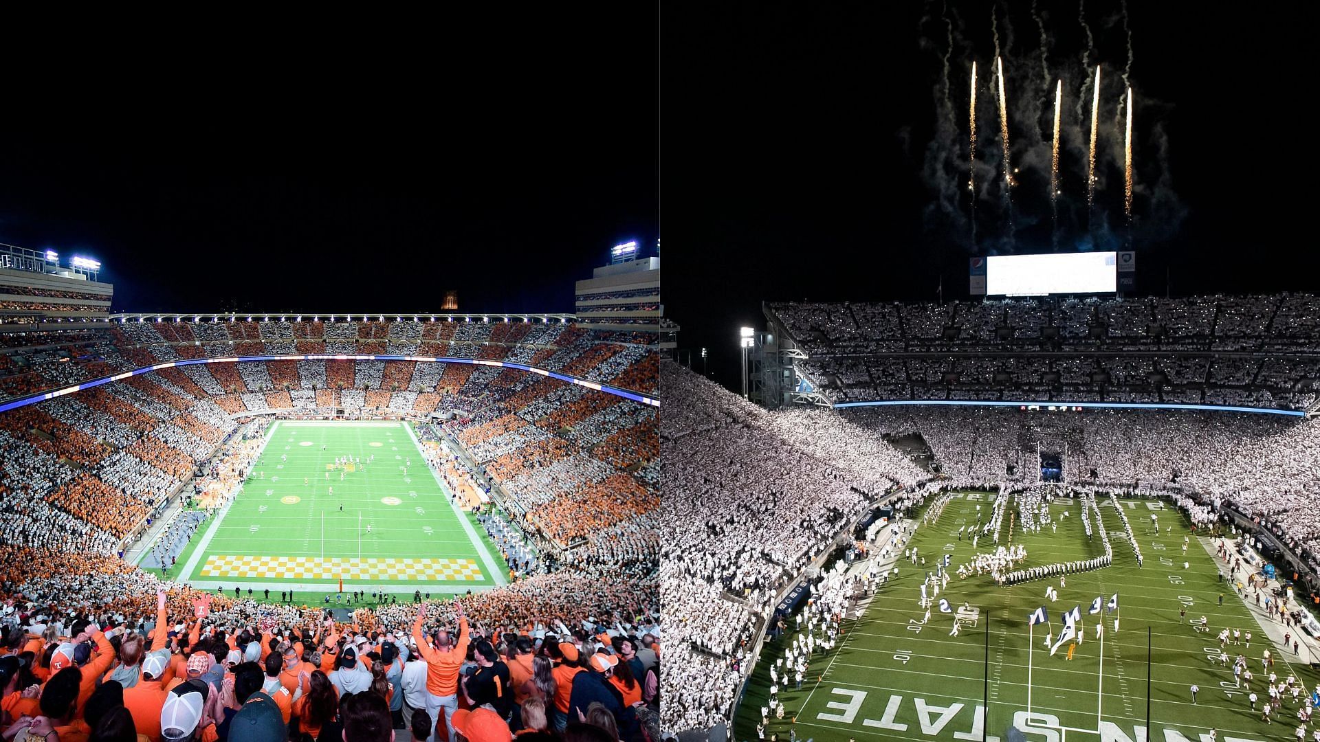 Neyland Stadium and Beaver Stadium are among the best stadium environments in College Football 25