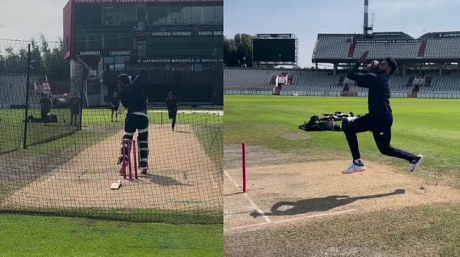 [Watch] Venkatesh Iyer's first net session for Lancashire ahead of county stint