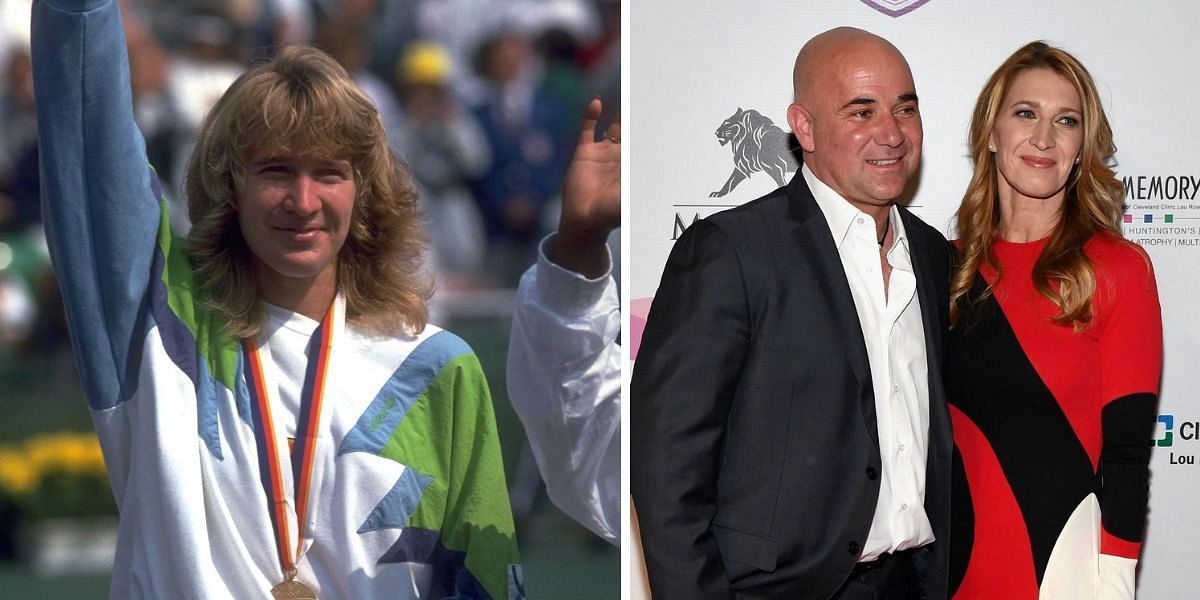  Andre Agassi &amp; daughter Jaz fondly revisit Steffi Graf