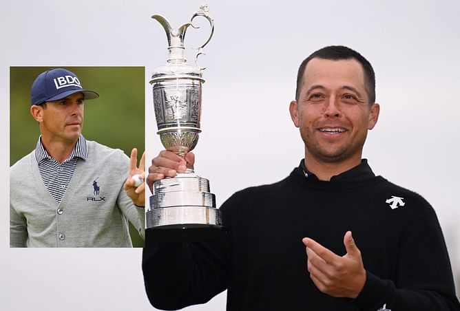 Billy Horschel calls Xander Schauffele the ‘second best player in the world’ after losing to him at The Open