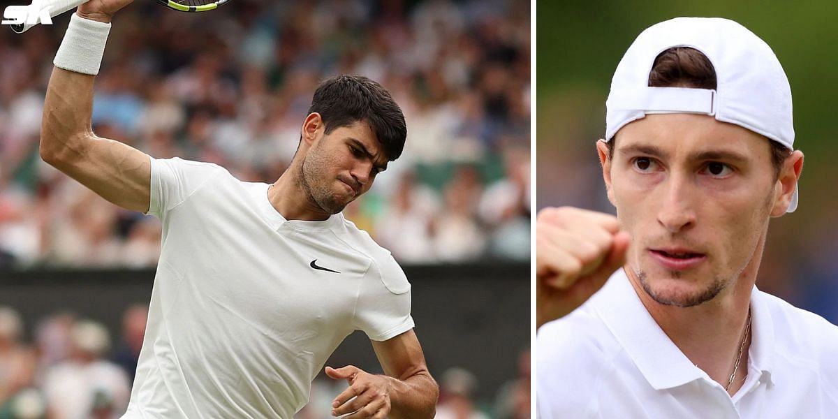 Carlos Alcaraz (L), Ugo Humbert (R) (Image Source: Getty)