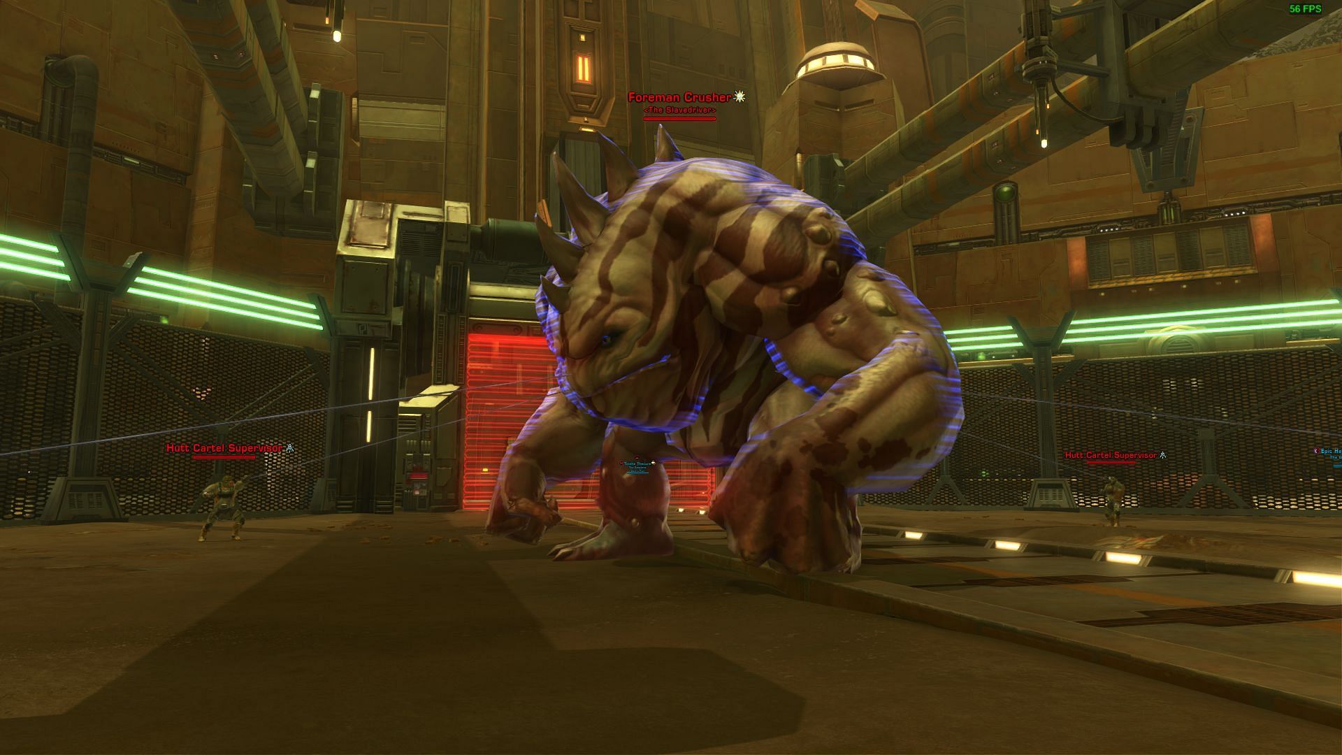 Foreman Crusher in Karagga&#039;s Palace (Image via Electronic Arts)