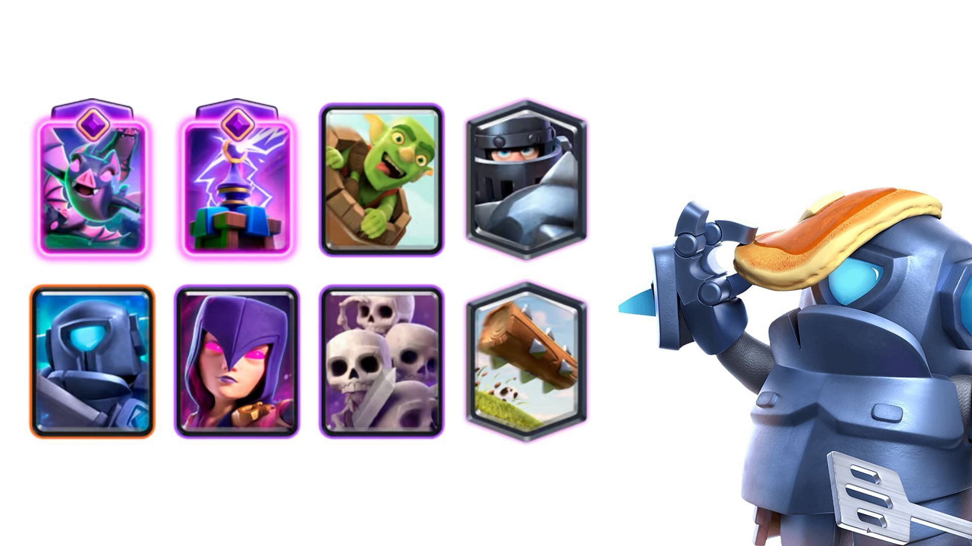 MK Witch battle deck in Clash Royale (Image via SuperCell)