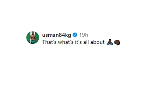 [Image Courtesy: @espnmma comment section on Instagram]