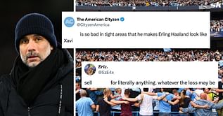 “Makes Erling Haaland look like Xavi” - Fans want Manchester City to get rid of 28-year-old for his poor display against Celtic
